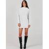 imageANRABESS Women Oversized Casual Loose Turtleneck Long Sleeve Slouchy Baggy Knit Tunic Sweaters Pullover 2025 Fall OutfitsGrey