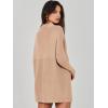 imageANRABESS Women Oversized Casual Loose Turtleneck Long Sleeve Slouchy Baggy Knit Tunic Sweaters Pullover 2025 Fall OutfitsKhaki