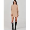 imageANRABESS Women Oversized Casual Loose Turtleneck Long Sleeve Slouchy Baggy Knit Tunic Sweaters Pullover 2025 Fall OutfitsKhaki