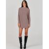 imageANRABESS Women Oversized Casual Loose Turtleneck Long Sleeve Slouchy Baggy Knit Tunic Sweaters Pullover 2025 Fall OutfitsNutmeg