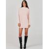 imageANRABESS Women Oversized Casual Loose Turtleneck Long Sleeve Slouchy Baggy Knit Tunic Sweaters Pullover 2025 Fall OutfitsPink