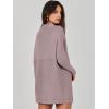 imageANRABESS Women Oversized Casual Loose Turtleneck Long Sleeve Slouchy Baggy Knit Tunic Sweaters Pullover 2025 Fall OutfitsRed Apricot