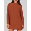 imageANRABESS Women Oversized Casual Loose Turtleneck Long Sleeve Slouchy Baggy Knit Tunic Sweaters Pullover 2025 Fall OutfitsRust