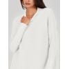 imageANRABESS Women Oversized Casual Loose Turtleneck Long Sleeve Slouchy Baggy Knit Tunic Sweaters Pullover 2025 Fall OutfitsWhite
