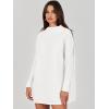 imageANRABESS Women Oversized Casual Loose Turtleneck Long Sleeve Slouchy Baggy Knit Tunic Sweaters Pullover 2025 Fall OutfitsWhite