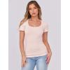imageANRABESS Women Short Sleeve Tops Scoop Neck Ribbed Knit Slim Fitted Basic Tee Shirts 2025 Casual Summer Trendy ClothesBeige
