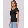 imageANRABESS Women Short Sleeve Tops Scoop Neck Ribbed Knit Slim Fitted Basic Tee Shirts 2025 Casual Summer Trendy ClothesBlack