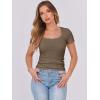 imageANRABESS Women Short Sleeve Tops Scoop Neck Ribbed Knit Slim Fitted Basic Tee Shirts 2025 Casual Summer Trendy ClothesCoffee