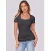 imageANRABESS Women Short Sleeve Tops Scoop Neck Ribbed Knit Slim Fitted Basic Tee Shirts 2025 Casual Summer Trendy ClothesDark Grey