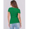 imageANRABESS Women Short Sleeve Tops Scoop Neck Ribbed Knit Slim Fitted Basic Tee Shirts 2025 Casual Summer Trendy ClothesGreen