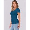 imageANRABESS Women Short Sleeve Tops Scoop Neck Ribbed Knit Slim Fitted Basic Tee Shirts 2025 Casual Summer Trendy ClothesIndigo