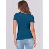 imageANRABESS Women Short Sleeve Tops Scoop Neck Ribbed Knit Slim Fitted Basic Tee Shirts 2025 Casual Summer Trendy ClothesIndigo