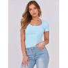 imageANRABESS Women Short Sleeve Tops Scoop Neck Ribbed Knit Slim Fitted Basic Tee Shirts 2025 Casual Summer Trendy ClothesLight Blue2