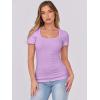 imageANRABESS Women Short Sleeve Tops Scoop Neck Ribbed Knit Slim Fitted Basic Tee Shirts 2025 Casual Summer Trendy ClothesLight Purple