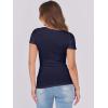 imageANRABESS Women Short Sleeve Tops Scoop Neck Ribbed Knit Slim Fitted Basic Tee Shirts 2025 Casual Summer Trendy ClothesNavy Blue