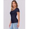 imageANRABESS Women Short Sleeve Tops Scoop Neck Ribbed Knit Slim Fitted Basic Tee Shirts 2025 Casual Summer Trendy ClothesNavy Blue