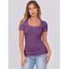 imageANRABESS Women Short Sleeve Tops Scoop Neck Ribbed Knit Slim Fitted Basic Tee Shirts 2025 Casual Summer Trendy ClothesPurple