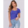 imageANRABESS Women Short Sleeve Tops Scoop Neck Ribbed Knit Slim Fitted Basic Tee Shirts 2025 Casual Summer Trendy ClothesRoyal Blue