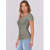imageANRABESS Women Short Sleeve Tops Scoop Neck Ribbed Knit Slim Fitted Basic Tee Shirts 2025 Casual Summer Trendy ClothesSage Green