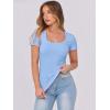 imageANRABESS Women Short Sleeve Tops Scoop Neck Ribbed Knit Slim Fitted Basic Tee Shirts 2025 Casual Summer Trendy ClothesSky Blue