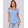 imageANRABESS Women Short Sleeve Tops Scoop Neck Ribbed Knit Slim Fitted Basic Tee Shirts 2025 Casual Summer Trendy ClothesSky Blue
