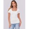 imageANRABESS Women Short Sleeve Tops Scoop Neck Ribbed Knit Slim Fitted Basic Tee Shirts 2025 Casual Summer Trendy ClothesWhite