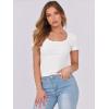 imageANRABESS Women Short Sleeve Tops Scoop Neck Ribbed Knit Slim Fitted Basic Tee Shirts 2025 Casual Summer Trendy ClothesWhite