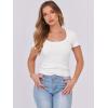 imageANRABESS Women Short Sleeve Tops Scoop Neck Ribbed Knit Slim Fitted Basic Tee Shirts 2025 Casual Summer Trendy ClothesWhite