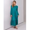 imageANRABESS Womens Casual Long Sleeve Midi Dress 2025 Fall Crewneck A Line Tiered Flowy Loose Trendy Dresses with PocketsLake Green