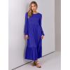 imageANRABESS Womens Casual Long Sleeve Midi Dress 2025 Fall Crewneck A Line Tiered Flowy Loose Trendy Dresses with PocketsRoyal Blue
