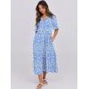 imageANRABESS Womens Casual Summer Ruffle Short Sleeve T Shirts Maxi Dress 2025 Fall V Neck Flowy Tiered Boho Beach DressesBlue Floral