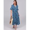 imageANRABESS Womens Casual Summer Ruffle Short Sleeve T Shirts Maxi Dress 2025 Fall V Neck Flowy Tiered Boho Beach DressesBlue Yellow Floral