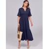 imageANRABESS Womens Casual Summer Ruffle Short Sleeve T Shirts Maxi Dress 2025 Fall V Neck Flowy Tiered Boho Beach DressesDark Blue
