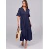 imageANRABESS Womens Casual Summer Ruffle Short Sleeve T Shirts Maxi Dress 2025 Fall V Neck Flowy Tiered Boho Beach DressesDark Blue