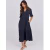 imageANRABESS Womens Casual Summer Ruffle Short Sleeve T Shirts Maxi Dress 2025 Fall V Neck Flowy Tiered Boho Beach DressesNavy Blue