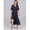 imageANRABESS Womens Casual Summer Ruffle Short Sleeve T Shirts Maxi Dress 2025 Fall V Neck Flowy Tiered Boho Beach DressesNavy Blue