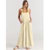 imageANRABESS Womens Jumpsuits Overalls Wide Leg Casual Summer Outfits Linen Rompers Jumpers Sleeveless Straps 2025 ClothesApricot