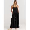 imageANRABESS Womens Jumpsuits Overalls Wide Leg Casual Summer Outfits Linen Rompers Jumpers Sleeveless Straps 2025 ClothesBlack