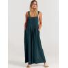 imageANRABESS Womens Jumpsuits Overalls Wide Leg Casual Summer Outfits Linen Rompers Jumpers Sleeveless Straps 2025 ClothesCyan