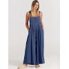 imageANRABESS Womens Jumpsuits Overalls Wide Leg Casual Summer Outfits Linen Rompers Jumpers Sleeveless Straps 2025 ClothesDeep Blue