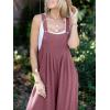 imageANRABESS Womens Jumpsuits Overalls Wide Leg Casual Summer Outfits Linen Rompers Jumpers Sleeveless Straps 2025 ClothesFuchsia