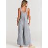 imageANRABESS Womens Jumpsuits Overalls Wide Leg Casual Summer Outfits Linen Rompers Jumpers Sleeveless Straps 2025 ClothesGrey
