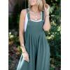 imageANRABESS Womens Jumpsuits Overalls Wide Leg Casual Summer Outfits Linen Rompers Jumpers Sleeveless Straps 2025 ClothesLake