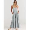 imageANRABESS Womens Jumpsuits Overalls Wide Leg Casual Summer Outfits Linen Rompers Jumpers Sleeveless Straps 2025 ClothesLight Gray