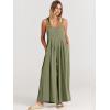 imageANRABESS Womens Jumpsuits Overalls Wide Leg Casual Summer Outfits Linen Rompers Jumpers Sleeveless Straps 2025 ClothesOlive