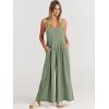 imageANRABESS Womens Jumpsuits Overalls Wide Leg Casual Summer Outfits Linen Rompers Jumpers Sleeveless Straps 2025 ClothesPea Green