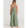 imageANRABESS Womens Jumpsuits Overalls Wide Leg Casual Summer Outfits Linen Rompers Jumpers Sleeveless Straps 2025 ClothesPea Green