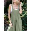 imageANRABESS Womens Jumpsuits Overalls Wide Leg Casual Summer Outfits Linen Rompers Jumpers Sleeveless Straps 2025 ClothesPea Green