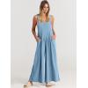 imageANRABESS Womens Jumpsuits Overalls Wide Leg Casual Summer Outfits Linen Rompers Jumpers Sleeveless Straps 2025 ClothesSky