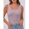 imageANRABESS Womens Sleeveless Scoop Neck Tank Top Ribbed Fitted Summer Basic Slim Cute Tops 2025Light Pink